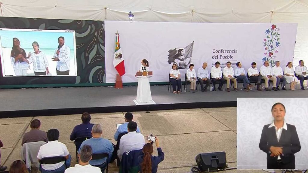 Mara Lezama y Alicia Bárcena anuncian desde Holbox estrategia "México Circular" para consolidar a Mahahual