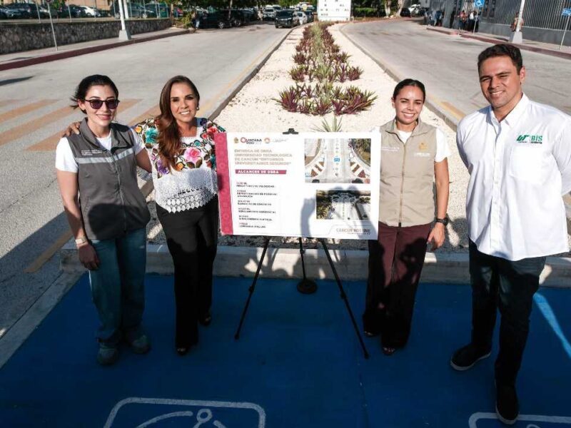 Mara Lezama y Ana Paty entregan nuevo Entorno Universitario Seguro de la UT