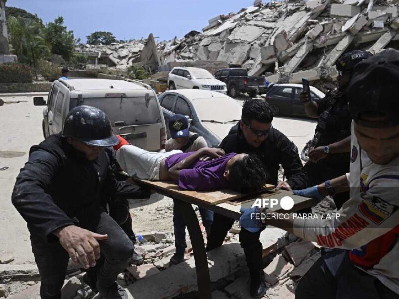 Más de 50 mil personas siguen sin aparecer tras el doble terremoto en Venezuela