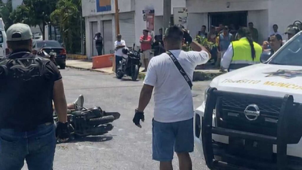 Muere motociclista en una accidente.