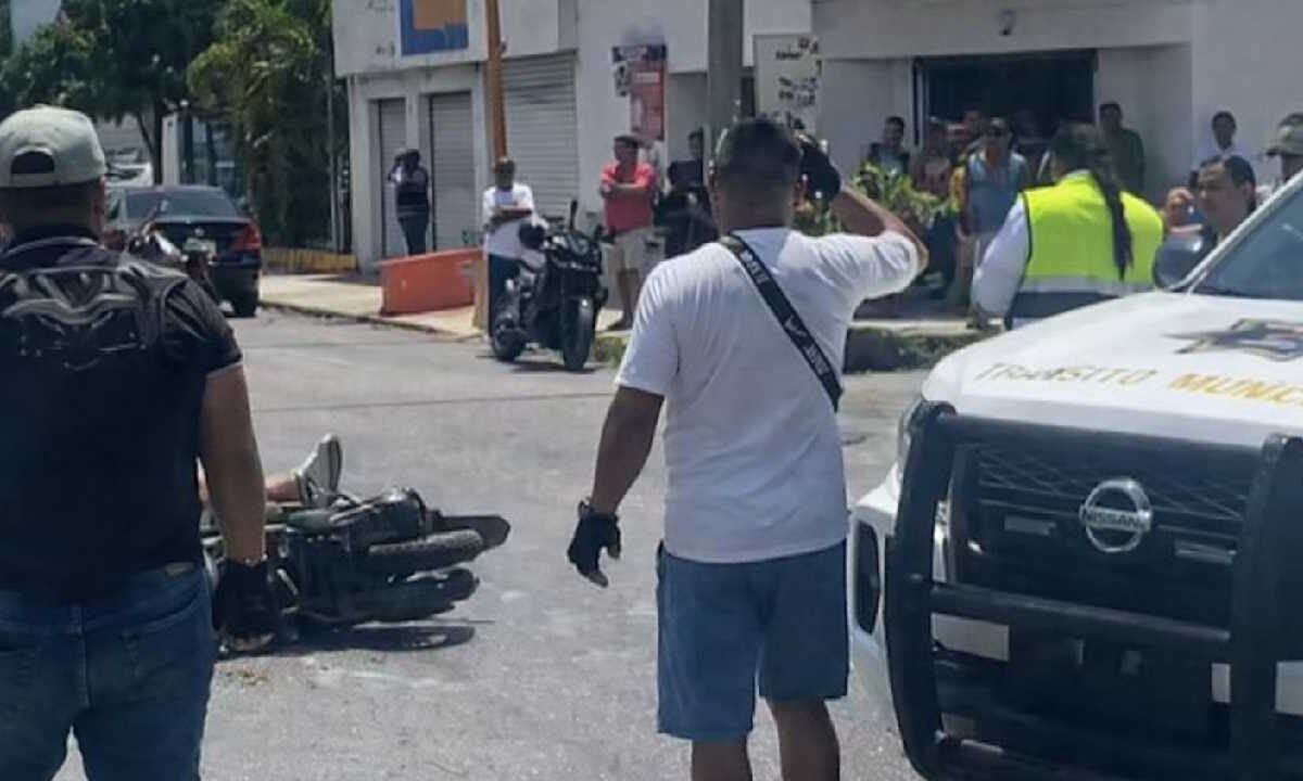 Muere motociclista en una accidente.