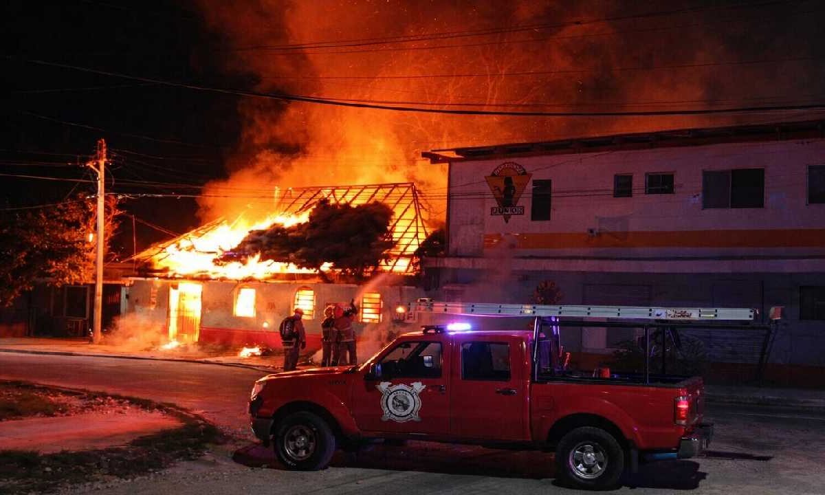 El incendio pudo ser provocado.