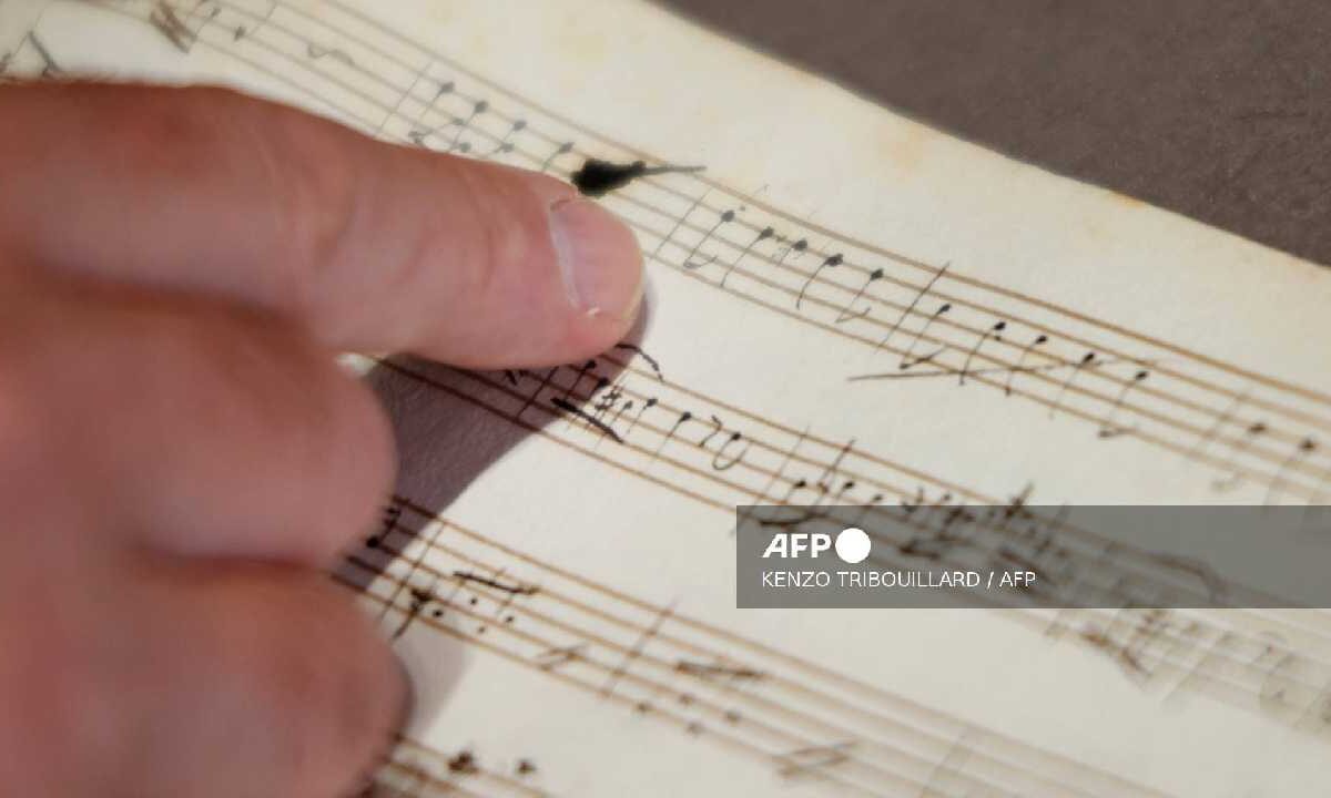 Maravilloso hallazgo de Wolfgang Amadeus Mozart.