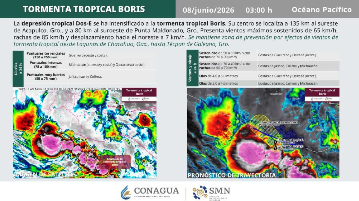 Nace Boris.