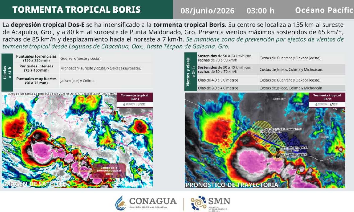 Nace Boris.