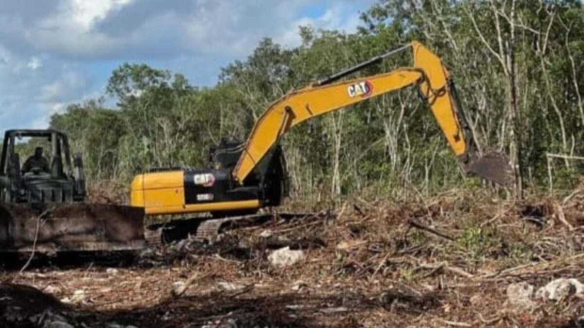 Denuncian obras del Ejército sobre el sistema Sac Actun en Tulum
