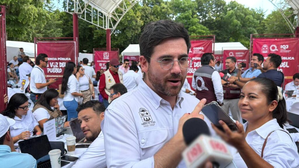 Oscar Rébora Aguilera, titular de la SEMA Quintana Roo. 