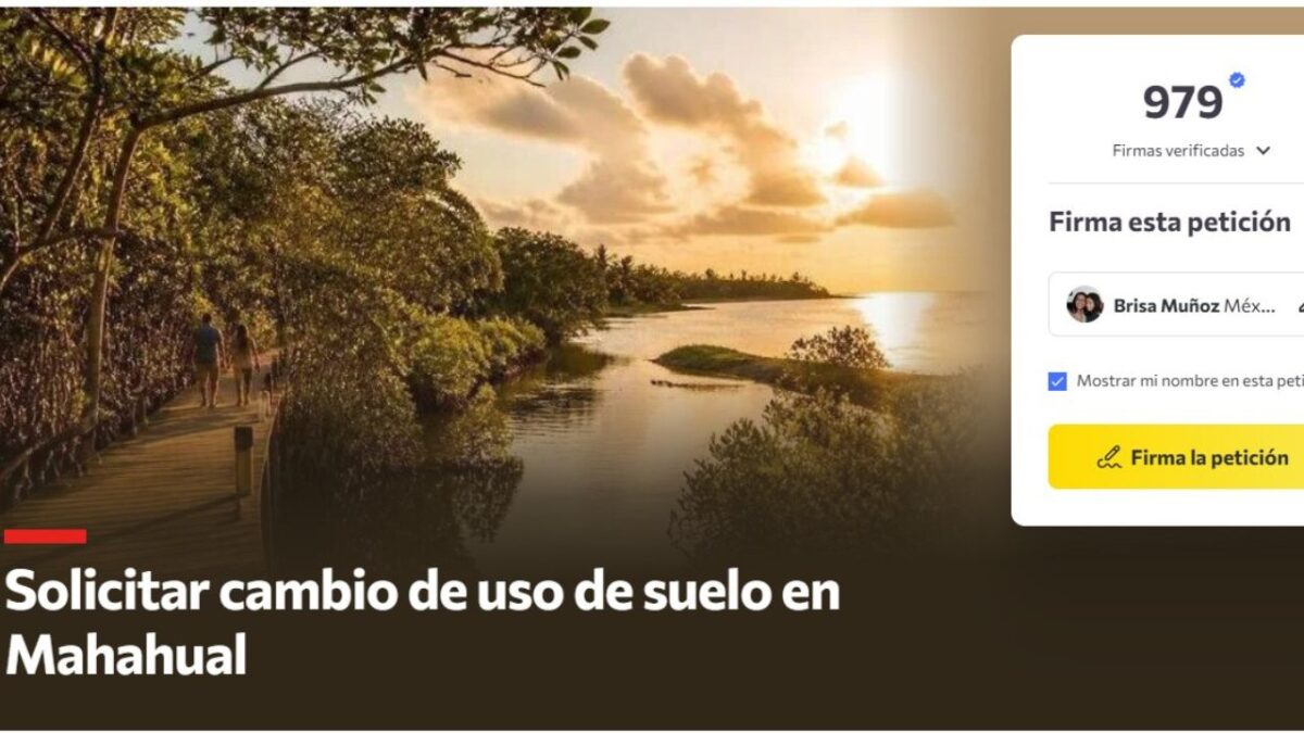 PDU de Othón P. Blanco: Exigen revertir uso de suelo en Mahahual