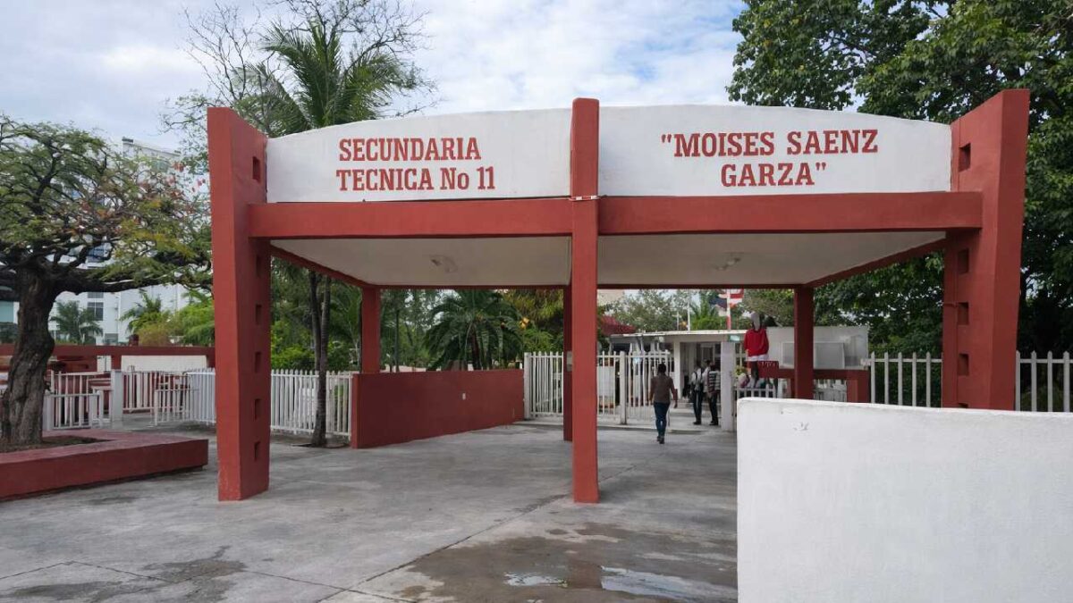 Los hechos ocurrieron en una secundaria en Cancún.