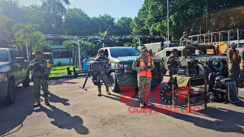 Plan DN-III-E Quintana Roo: Alistan 260 elementos ante ciclones