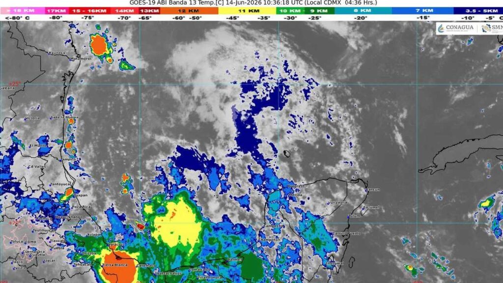 Clima Quintana Roo: domingo 14 de junio caluroso con algunos nublados y lluvias aisladas