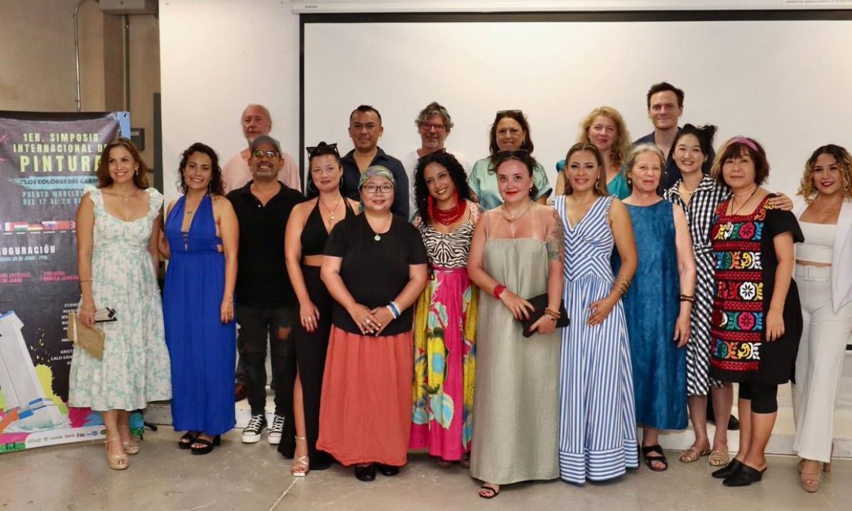 Puerto Morelos inaugura Simposio Internacional de Pintura