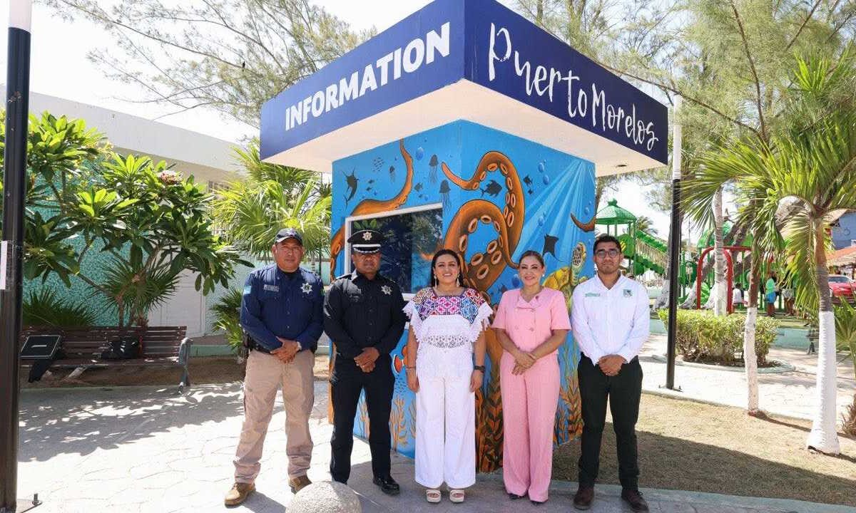 Remodelan módulo de atención a los turistas.