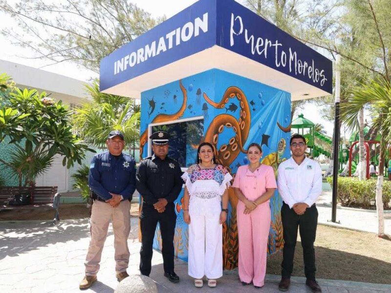 Puerto Morelos renueva su Módulo de Atención al Visitante para fortalecer la experiencia turística