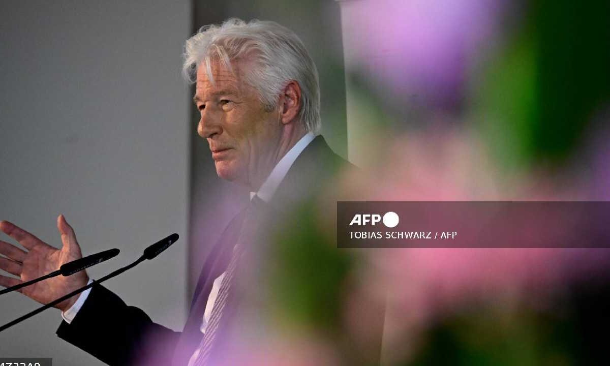 Richard Gere se pronunció sobre la inmigración.