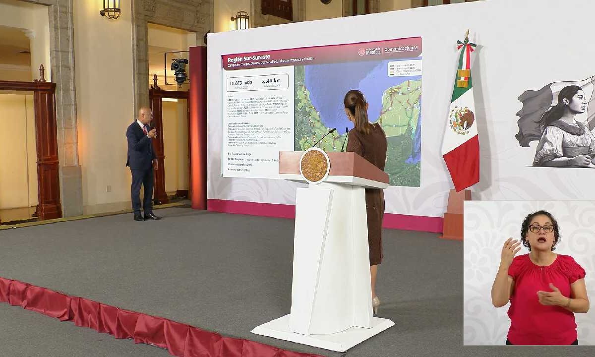SICT dio avances de trabajos en carreteras del país.