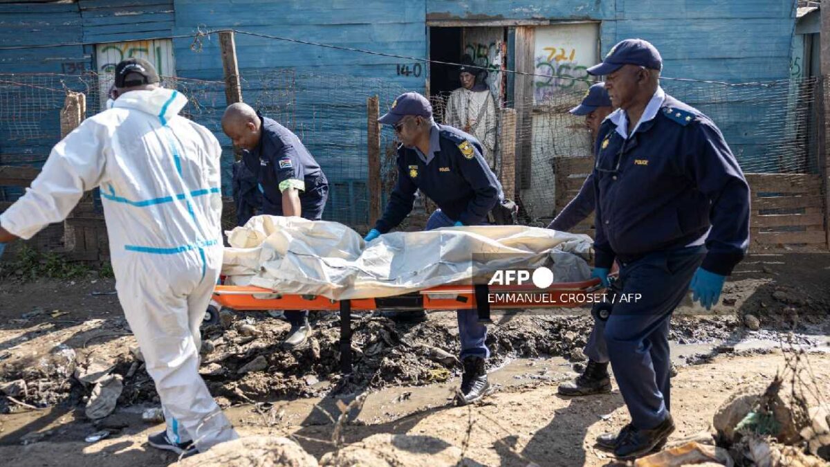 Masacre en Sudáfrica.