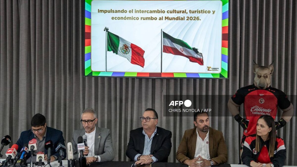 Selección de Irán llega a México entre crisis por visas