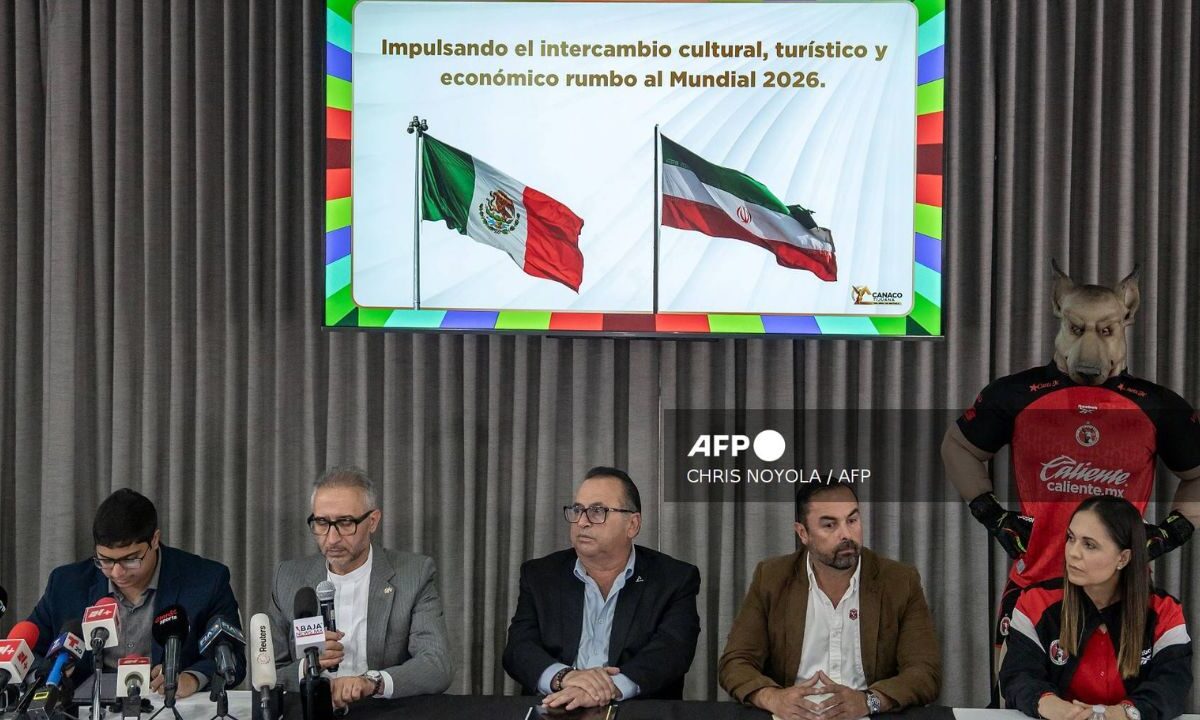Selección de Irán llega a México entre crisis por visas