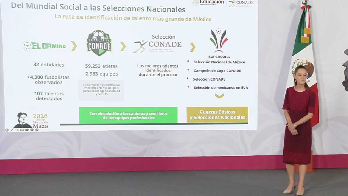 Sheinbaum y el deporte.