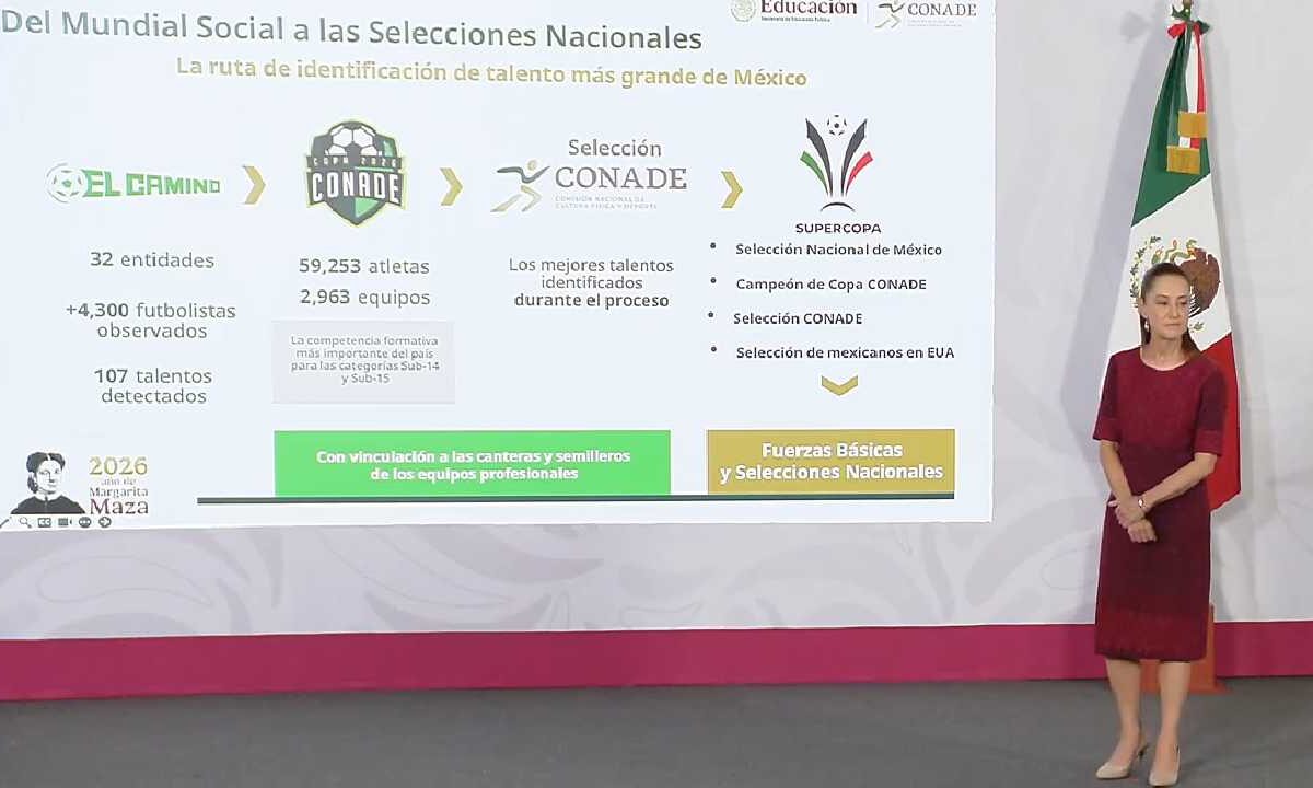 Sheinbaum y el deporte.