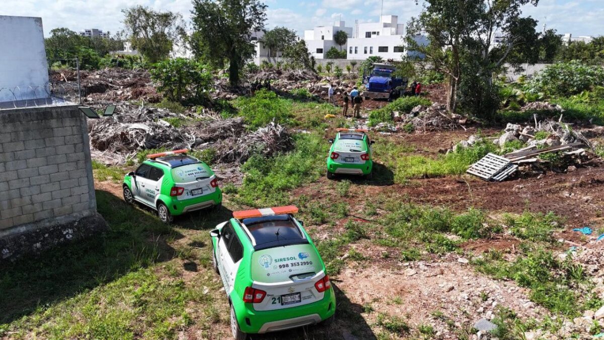 Siresol va contra empresas por basureros clandestinos en Cancún