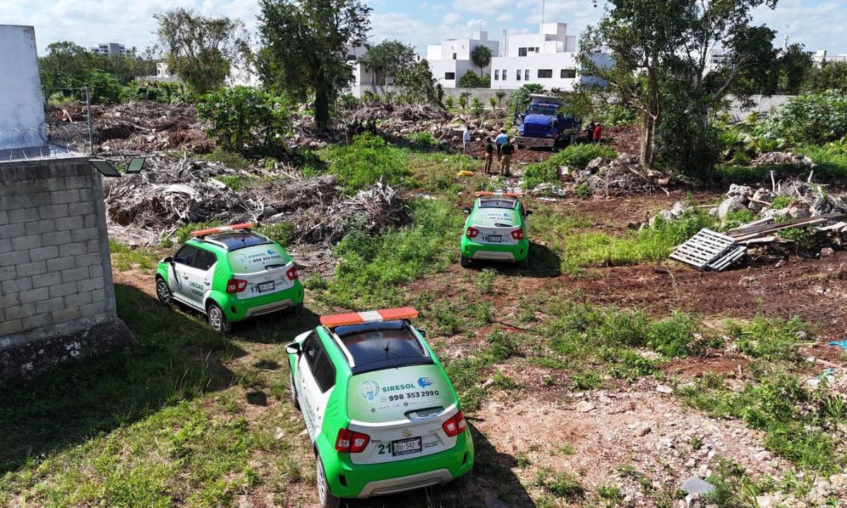 Siresol va contra empresas por basureros clandestinos en Cancún