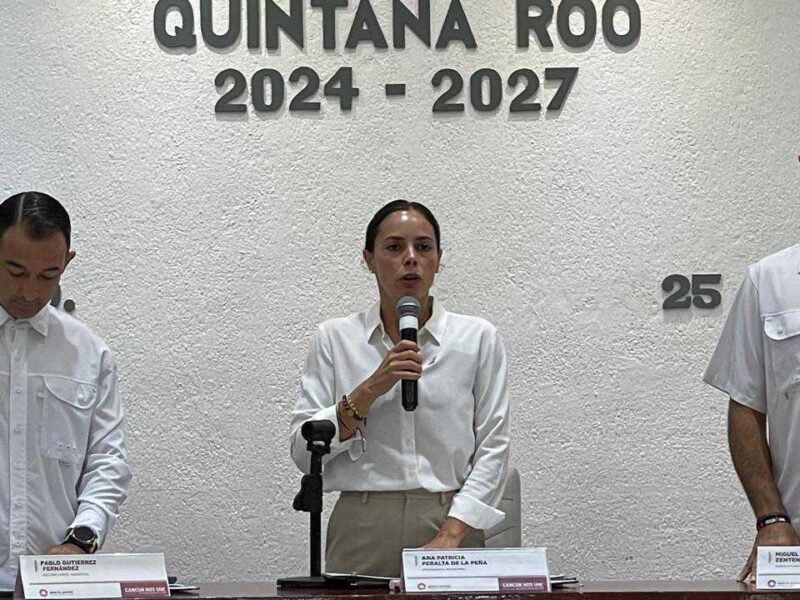 Solicita Ana Paty Peralta licencia para participar en proceso interno de Morena (video)