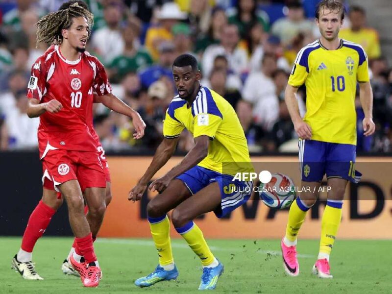 Suecia golea a Túnez 5-1 y Japón empata con Países Bajos en el cierre de la jornada dominical