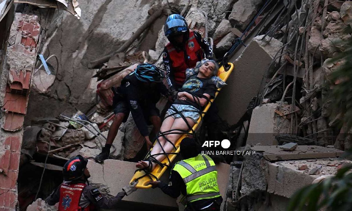 Siguen las tareas de rescate en Venezuela.