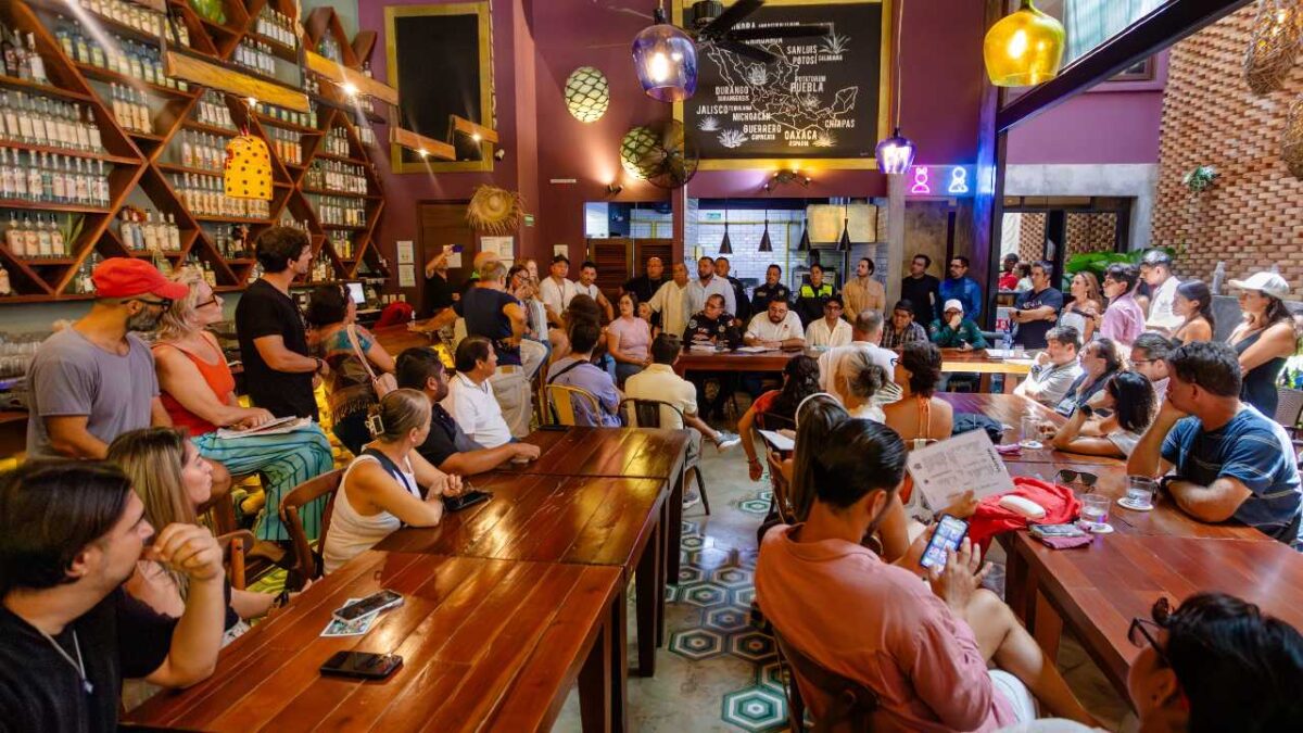 Tulum fortalece alianza con empresarios.