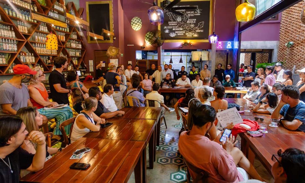 Tulum fortalece alianza con empresarios.