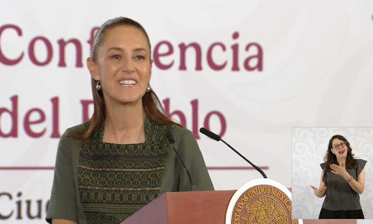 Claudia Sheinbaum habló de turismo en la Mañanera.