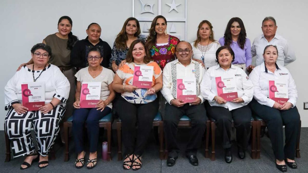 Mara Lezama reconoció a los trabajadores y trabajadoras.