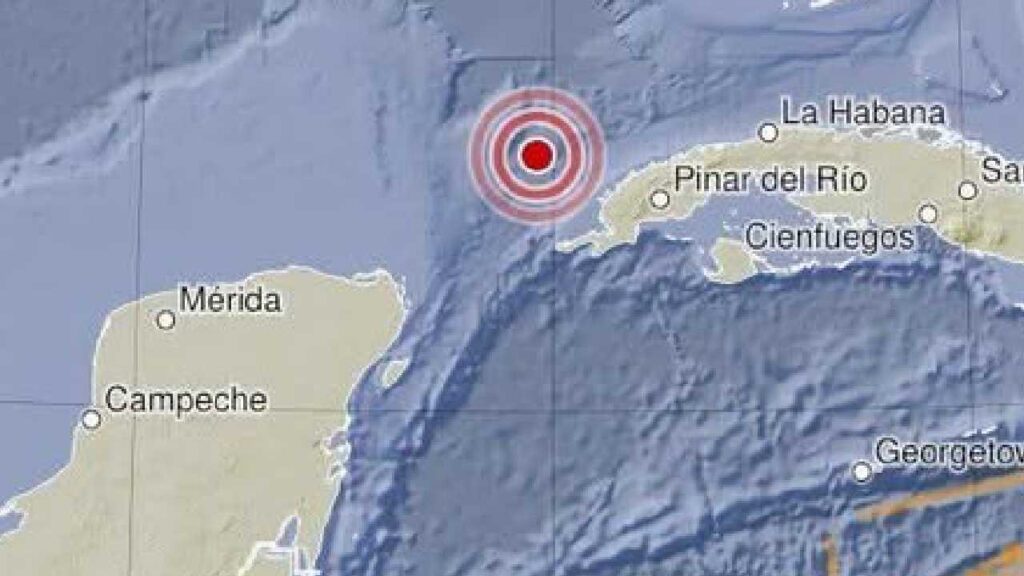 Vuelve a temblar: Reportan sismo en el occidente de Cuba y la Península de Yucatán; alcanza al Caribe Mexicano