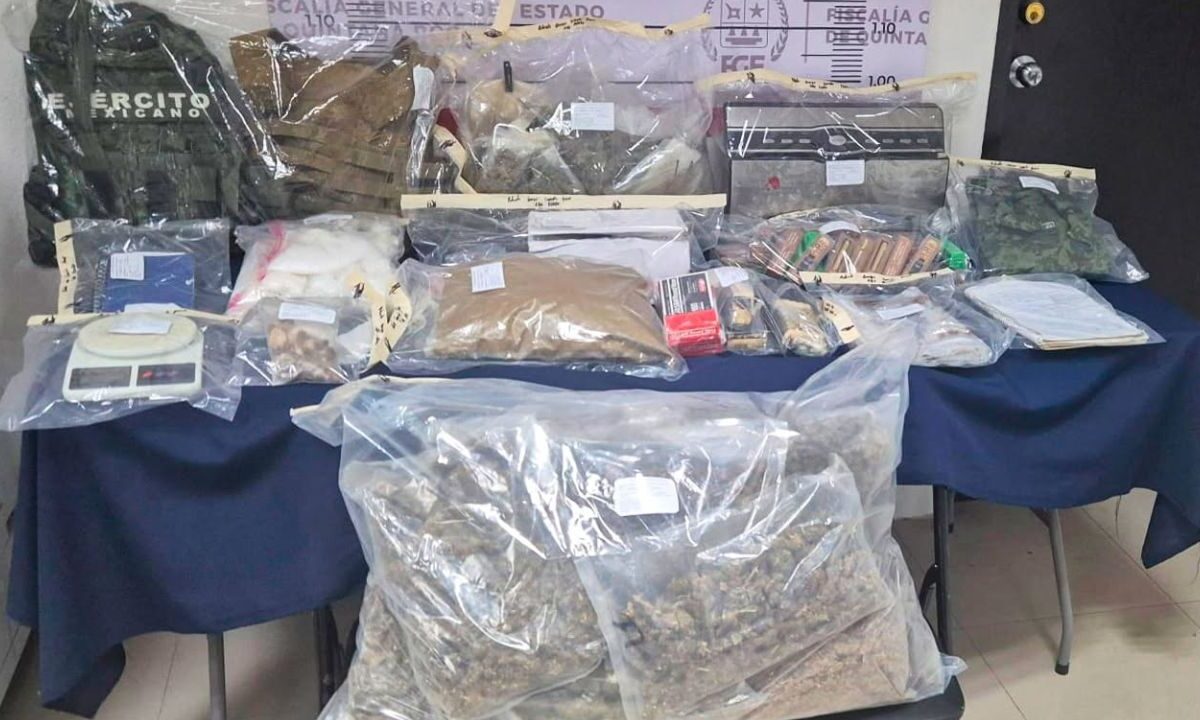 Cateos en Quintana Roo: Caen drogas y un detenido