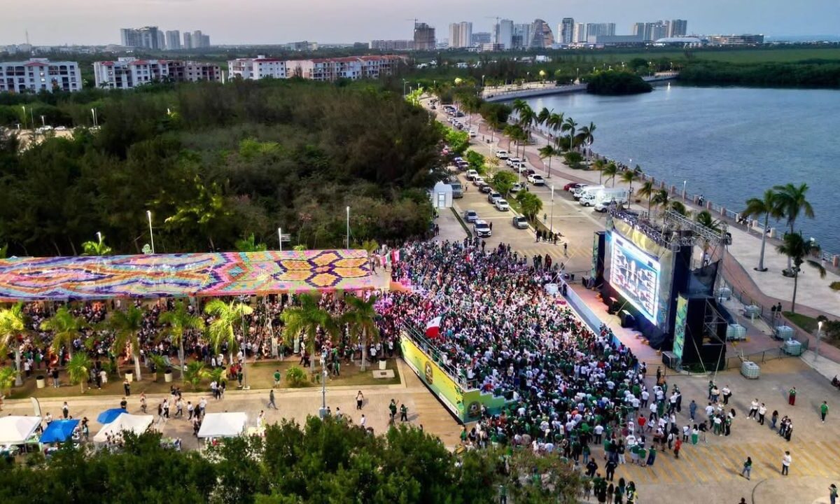 Mundial en Cancún: Habilitan Playa Langosta y más pantallas