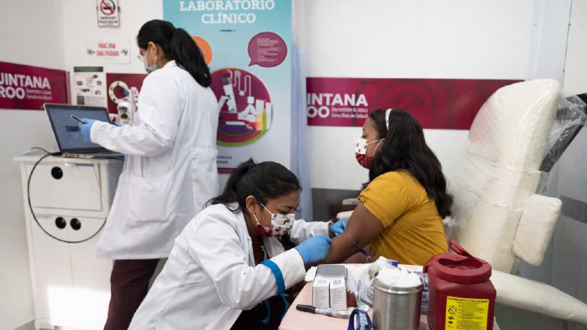 Servicos de las caravanas de salud.