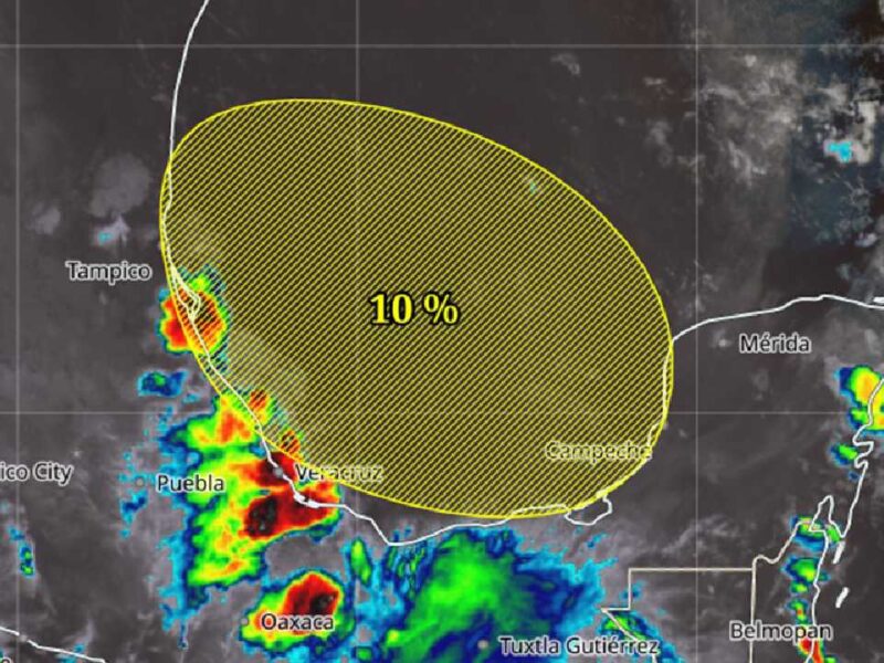 ¡Atención! Temporada de huracanes: monitorean posible formación ciclónica en el Atlántico, sobre la sonda de Campeche