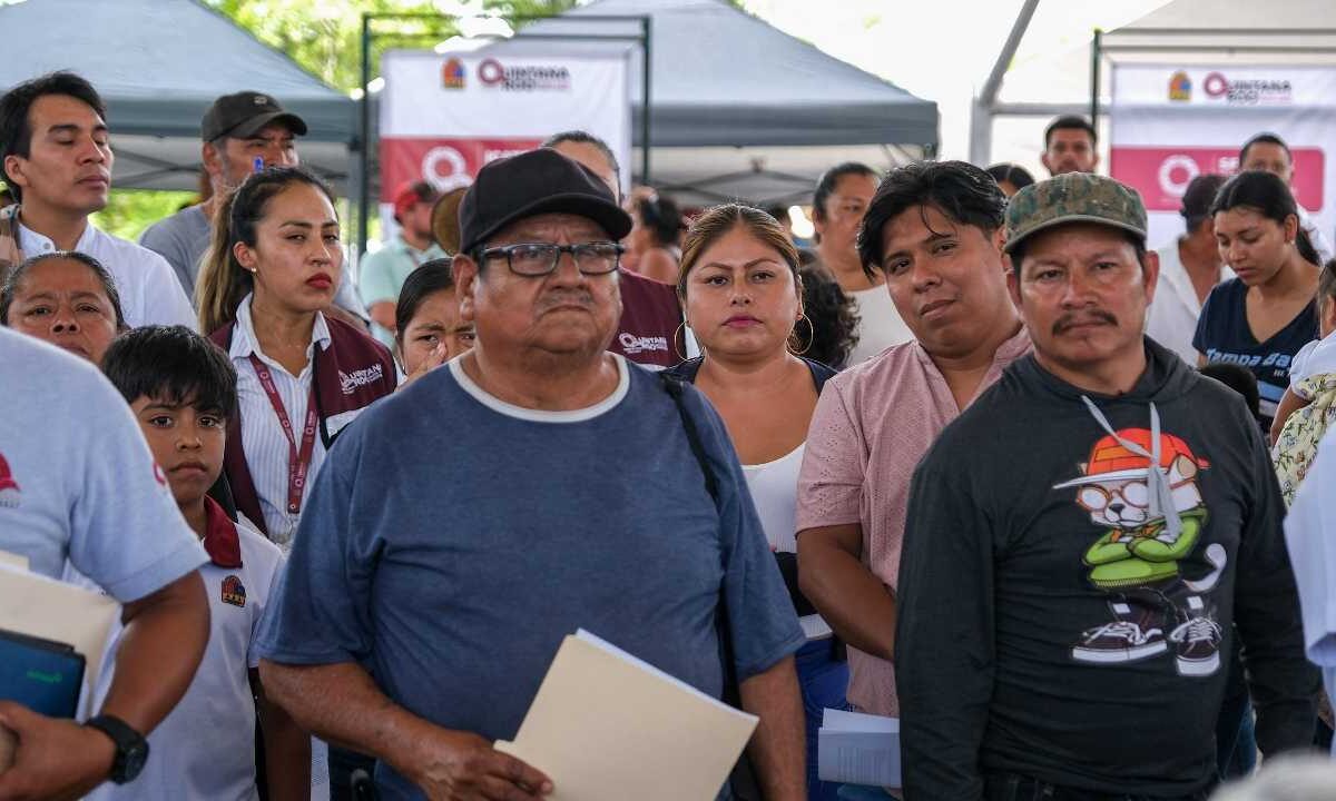 Caravanas del Bienestar en Cancún.