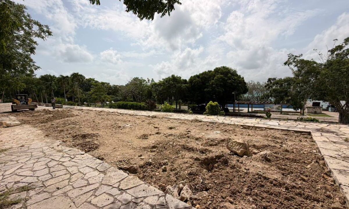 Golpean abandono y deterioro a obras de Sedatu en Bacalar