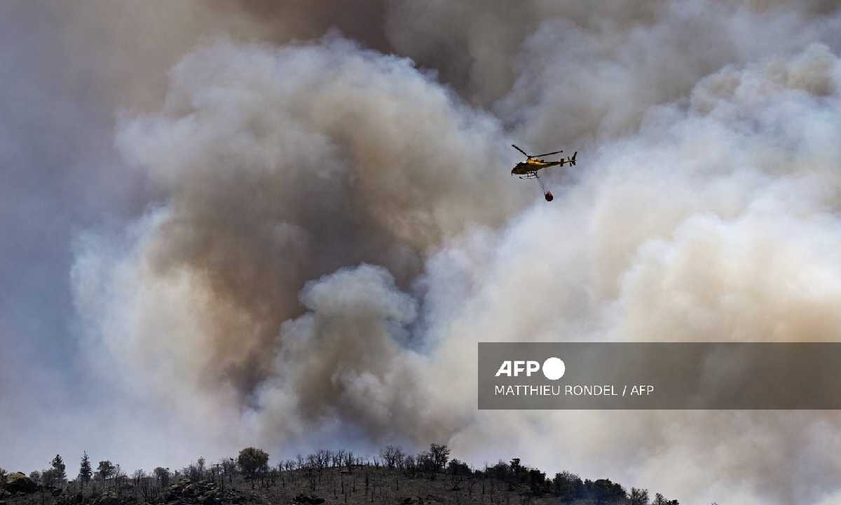 Incendios en Europa.