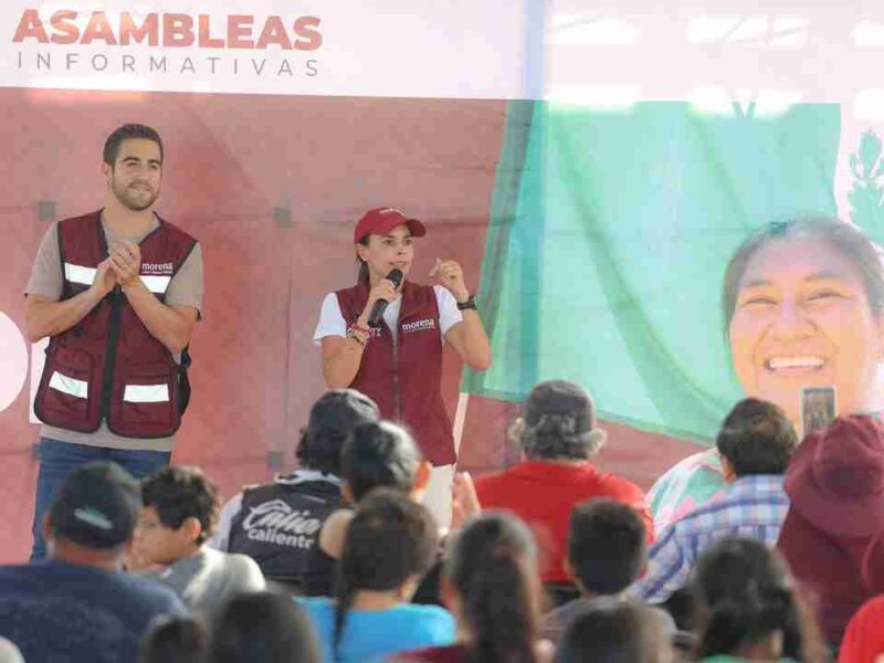 Ana Paty Peralta recorre la Supermanzana 227 y reafirma su apuesta por el trabajo cercano con la ciudadanía