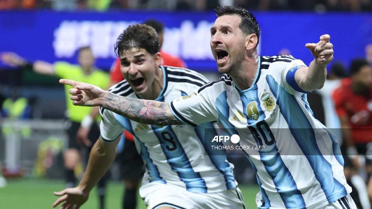 Argentina le ganó a Egipto.