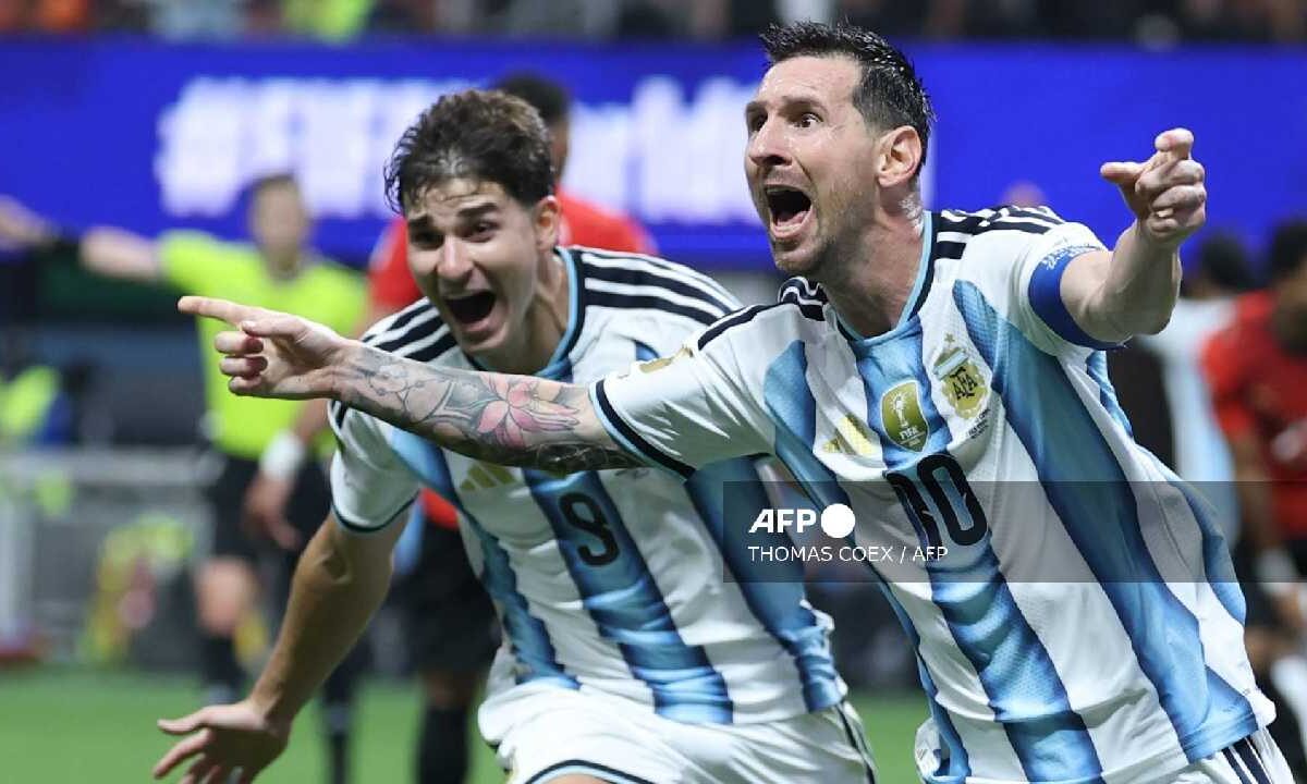Argentina le ganó a Egipto.