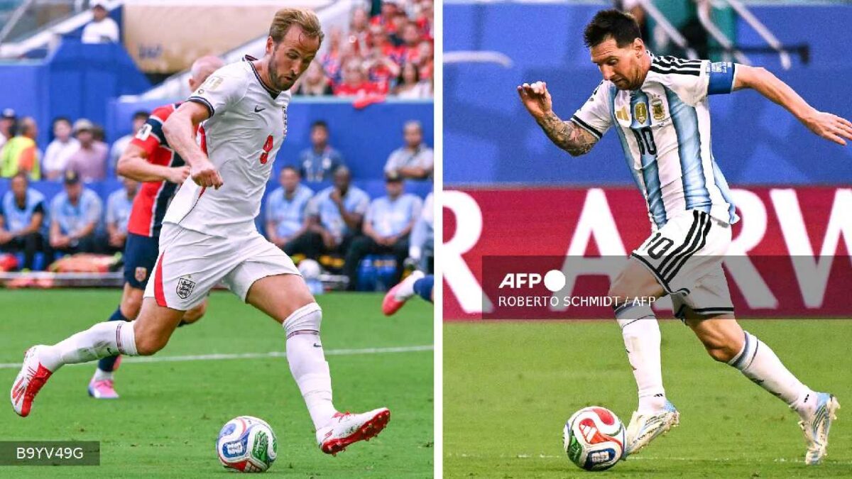 Argentina vs Inglaterra, duelo de titanes.