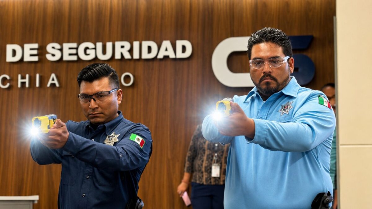 Armas Taser en Quintana Roo: Policía Turística estrena equipos