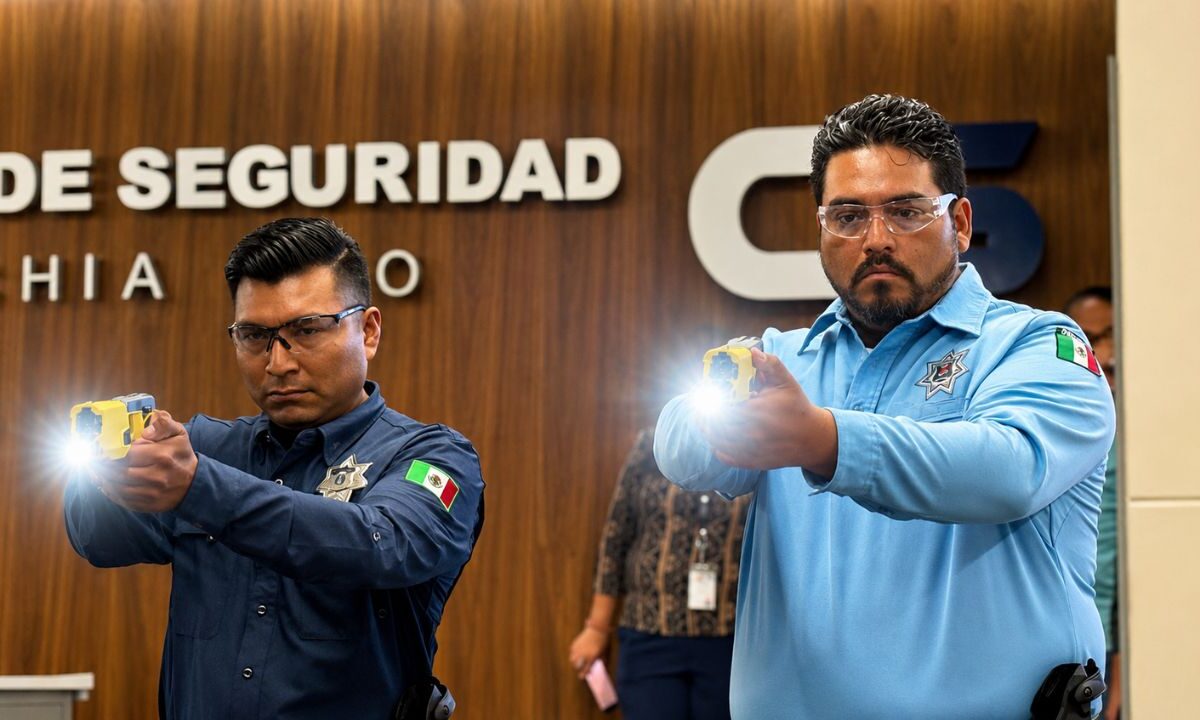 Armas Taser en Quintana Roo: Policía Turística estrena equipos