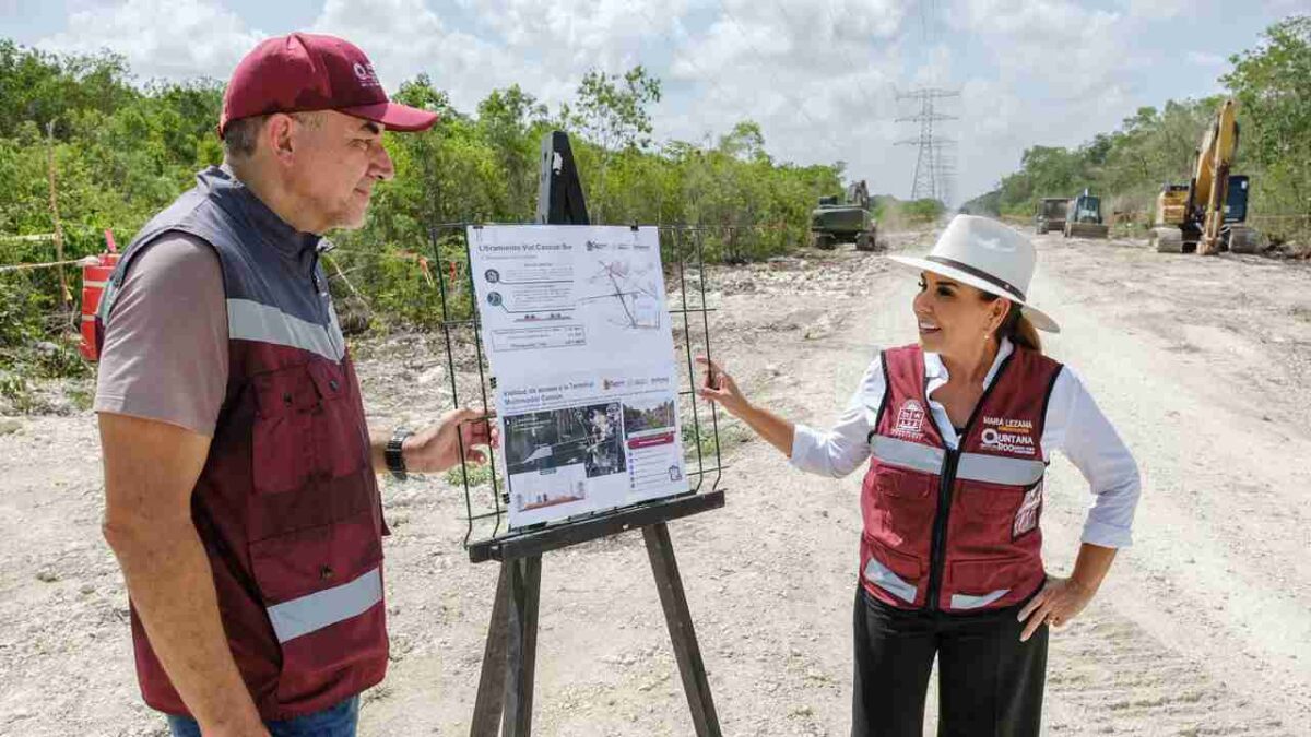 Las obras públicas siguen en la entidad.