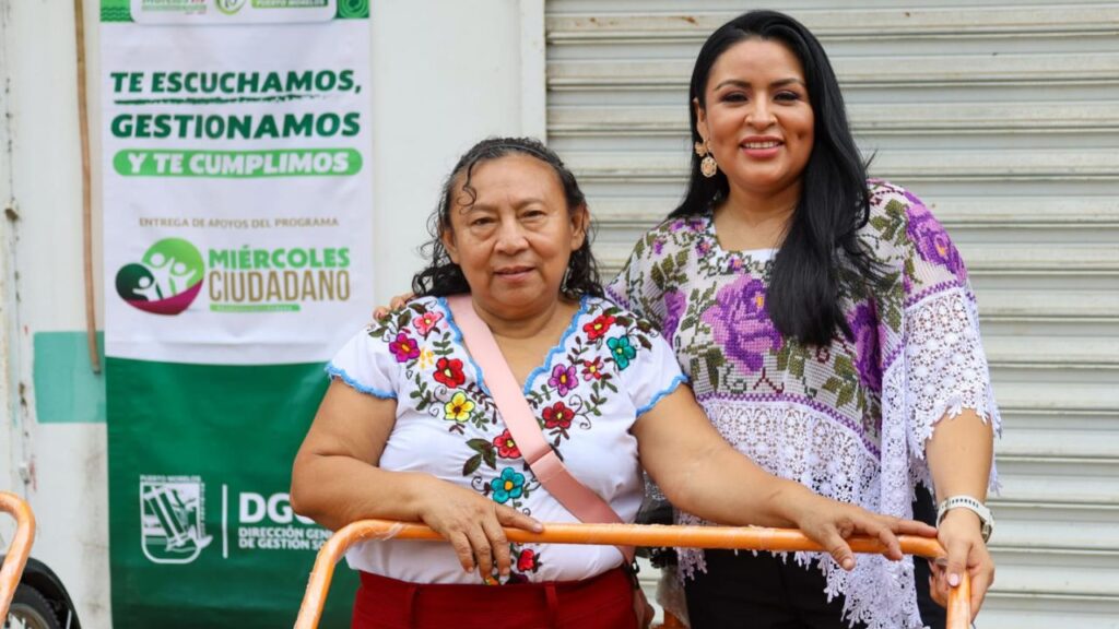 Blanca Merari entrega apoyos productivos en Leona Vicario
